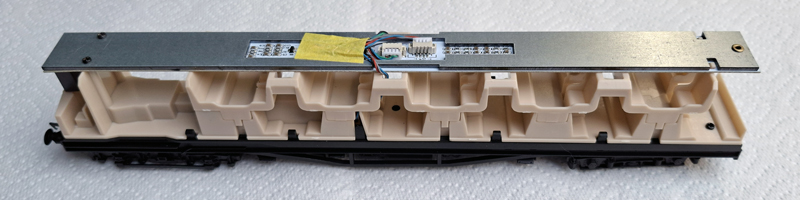 Interior and chassis of a DMBS.